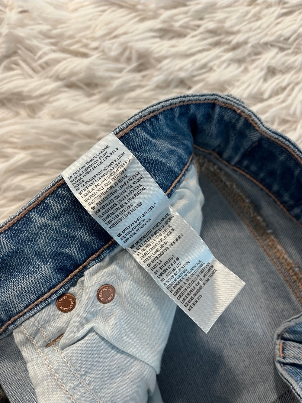 American Eagle high rise flare 6 NWOT - Picture 7 of 13